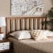 Baxton Studio Duncan Modern and Contemporary Ash Walnut Finished Wood Full Size Headboard - BSOMG9728-Ash Walnut-HB-Full
