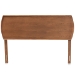 Baxton Studio Laurien Mid-Century Modern Ash Walnut Finished Wood Queen Size Headboard - BSOMG9754-Ash Walnut-HB-Queen