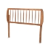Baxton Studio Norman Modern and Contemporary Transitional Ash Walnut Finished Wood Full Size Headboard