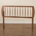 Baxton Studio Norman Modern and Contemporary Transitional Ash Walnut Finished Wood Full Size Headboard - BSOMG9737-Ash Walnut-HB-Full