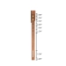 Baxton Studio Norman Modern and Contemporary Transitional Ash Walnut Finished Wood Full Size Headboard - BSOMG9737-Ash Walnut-HB-Full