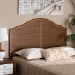 Baxton Studio Clive Vintage Traditional Farmhouse Ash Walnut Finished Wood Full Size Headboard - BSOMG9742-Ash Walnut-HB-Full