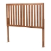 Baxton Studio Oren Modern and Transitional Ash Walnut Finished Wood King Size Headboard