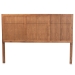 Baxton Studio Monroe Modern Transitional and Rustic Ash Walnut Finished Wood King Size Headboard - BSOMG9746-Ash Walnut-HB-King
