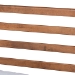 Baxton Studio Shiro Mid-Century Modern Ash Walnut Finished Wood Twin Size Platform Bed - BSOShiro-Ash Walnut-Twin