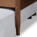 Baxton Studio Alya Classic Traditional Farmhouse Walnut Brown Finished Wood Full Size Daybed with Roll-Out Trundle Bed - BSOMG0016-1-Walnut-Daybed-F/T