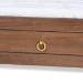 Baxton Studio Alya Classic Traditional Farmhouse Walnut Brown Finished Wood Full Size Daybed with Roll-Out Trundle Bed - BSOMG0016-1-Walnut-Daybed-F/T