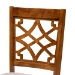 Baxton Studio Mael Modern and Contemporary Grey Fabric Upholstered and Walnut Brown Finished Wood 2-Piece Dining Chair Set - BSORH331C-Grey/Walnut-DC-2PK