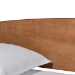 Baxton Studio Veles Mid-Century Modern Ash Walnut Finished Wood Full Size Daybed - BSOMG0016-Walnut-Daybed-Full