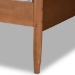 Baxton Studio Veles Mid-Century Modern Ash Walnut Finished Wood Full Size Daybed - BSOMG0016-Walnut-Daybed-Full