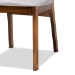 Baxton Studio Damara Mid-Century Modern Grey Fabric Upholstered and Walnut Brown Finished Wood 5-Piece Dining Set - BSORH367C-Grey/Walnut-5PC Dining Set