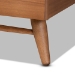 Baxton Studio Keagan Mid-Century Modern Transitional Walnut Brown Finished Wood Full Size Platform Bed - BSOMG-2200-1-Ash Walnut-Full