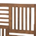Baxton Studio Romy Modern and Contemporary Walnut Brown Finished Wood Twin Size Platform Bed - BSORomy-Ash Walnut-Twin