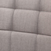Baxton Studio Sanford Mid-Century Modern Grey Fabric Upholstered and Walnut Brown Finished Wood 4-Piece Dining Nook Set - BSOBBT8051.11-Grey/Walnut-4PC Dining Nook Set