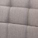 Baxton Studio Sanford Mid-Century Modern Grey Fabric Upholstered and Walnut Brown Finished Wood 2-Piece Dining Nook Banquette Set - BSOBBT8051.11-Grey/Walnut-2PC SF Bench