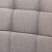 Baxton Studio Sanford Mid-Century Modern Grey Fabric Upholstered and Walnut Brown Finished Wood 3-Piece Dining Nook Set - BSOBBT8051.11-Grey/Walnut-3PC Dining Nook Set