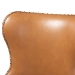 Baxton Studio Gradisca Modern and Contemporary Tan Faux Leather Upholstered and Walnut Brown Finished Wood 2-Piece Swivel Bar Stool Set - BSOBBT5246B-Tan/Walnut-BS
