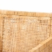bali & pari Karis Modern and Contemporary Natural Finished Wood and Rattan Dining Chair - BSOKaris-Natural-DC
