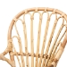 bali & pari Sheraton Modern and Contemporary Natural Finished Rattan Dining Chair - BSOSheraton-Natural-DC
