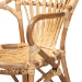 bali & pari Sheraton Modern and Contemporary Natural Finished Rattan Dining Chair - BSOSheraton-Natural-DC