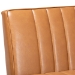 Baxton Studio Daymond Mid-Century Modern Tan Faux Leather Upholstered and Walnut Brown Finished Wood 2-Piece Dining Nook Banquette Set - BSOBBT8051.12-Tan/Walnut-2PC SF Bench