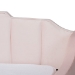 Baxton Studio Lennon Modern and Contemporary Pink Velvet Fabric Upholstered Full Size Daybed with Trundle - BSOCF9172-Pink Velvet Velvet-Daybed-F/T