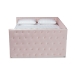 Baxton Studio Larkin Modern and Contemporary Pink Velvet Fabric Upholstered Full Size Daybed with Trundle - BSOCF9227-Pink Velvet Velvet-Daybed-F/T