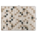 Baxton Studio Barbon Modern and Contemporary Ivory and Grey Handwoven PET Yarn Indoor and Outdoor Area Rug - BSOBarbon-Grey/Ivory-Rug