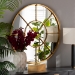 Baxton Studio Ohara Modern and Contemporary Gold Finished Metal Accent Wall Mirror - BSORXW-10394-Gold