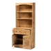 Baxton Studio Agni Modern and Contemporary Oak Brown Finished Wood Buffet and Hutch Kitchen Cabinet - BSODR 883701-Wotan Oak