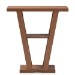 Baxton Studio Boone Modern and Contemporary Walnut Brown Finished Wood Console Table - BSOFP-01-Walnut-Console