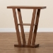 Baxton Studio Boone Modern and Contemporary Walnut Brown Finished Wood Console Table - BSOFP-01-Walnut-Console