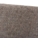 Baxton Studio Nexus Mid-Century Modern Gravel Fabric Upholstered and Walnut Brown Finished Wood 5-Piece Dining Set - BSOBBT5280-Gravel/Walnut-5PC Dining Set