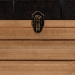 Baxton Studio Edmund Rustic Transitional Dark Brown Faux Leather Upholstered and Oak Brown Finished Wood Storage Ottoman - BSOJY20B056S-Dark Brown-Small Otto