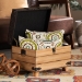 Baxton Studio Edmund Rustic Transitional Dark Brown Faux Leather Upholstered and Oak Brown Finished Wood Storage Ottoman - BSOJY20B056S-Dark Brown-Small Otto
