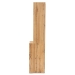 Baxton Studio Laurana Modern and Contemporary Oak Brown Finished Wood Kitchen Cabinet and Hutch - BSOWS883200-Wotan Oak