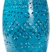 Baxton Studio Lavinia Modern and Contemporary Blue Finished Metal Outdoor Side Table - BSOH01-97938C Blue Metal Side Table