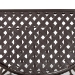 Baxton Studio Laraine Modern and Contemporary Brown Metal Outdoor Console Table - BSOH01-99057A-Metal Console Table