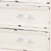 Baxton Studio Levron Classic and Traditional Two-Tone Walnut Brown and Antique White Finished Wood 5-Drawer Storage Cabinet - BSOJY20B089-Antique White-5DW-Cabinet