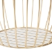 Baxton Studio Mabon Modern and Contemporary Gold Finished Metal End Table - BSOH01-102594B Metal Tray Table