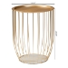 Baxton Studio Mabon Modern and Contemporary Gold Finished Metal End Table - BSOH01-102594B Metal Tray Table
