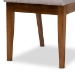 Baxton Studio Octavia Modern and Contemporary Grey Fabric Upholstered and Walnut Brown Finished Wood 2-Piece Dining Chair Set - BSORH2082C-Grey/Walnut-DC-2PK