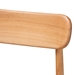 Baxton Studio Raheem Mid-Century Modern Brown Hemp and Wood 2-Piece Dining Chair Set - BSOFC12-Natural Wood-Beechwood/Kraft Twisting-DC