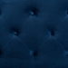 Baxton Studio Leone Modern and Contemporary Navy Blue Velvet Fabric Upholstered Full Size Headboard - BSOLeone-Navy Blue Velvet-HB-Full