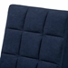 Baxton Studio Belden Modern and Contemporary Navy Blue Velvet Fabric Upholstered and Black Metal 2-Piece Recliner Chair and Ottoman Set - BSOT-3-Velvet Navy Blue-Chair/Footstool Set