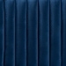 Baxton Studio Emile Modern and Contemporary Navy Blue Velvet Fabric Upholstered and Dark Brown Finished Wood Full Size Headboard - BSOEmile-Navy Blue Velvet-HB-Full