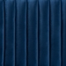Baxton Studio Emile Modern and Contemporary Navy Blue Velvet Fabric Upholstered and Dark Brown Finished Wood Full Size Headboard - BSOEmile-Navy Blue Velvet-HB-Full