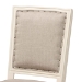 Baxton Studio Louane Traditional French Inspired Grey Fabric Upholstered and White Finished Wood 2-Piece Dining Chair Set - BSOW-LOUIS-R-02-Off White/Grey-Chair