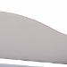 Baxton Studio Milligan Modern and Contemporary Beige Fabric Upholstered and Dark Brown Finished Wood Full Size Daybed - BSOMilligan-Beige-Daybed-Full