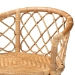 bali & pari Orchard Modern Bohemian Natural Brown Rattan Bar Stool - BSOOrchard-Rattan-BS